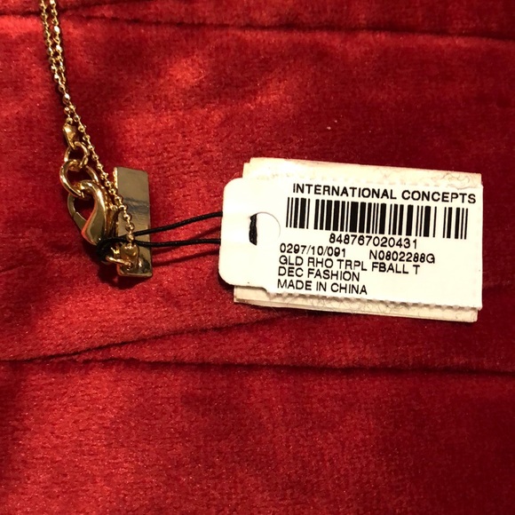 Necklace, ball and chains - Picture 6 of 7